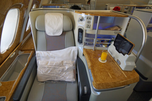 Emirates Business Class Flight EK405 Trip Report