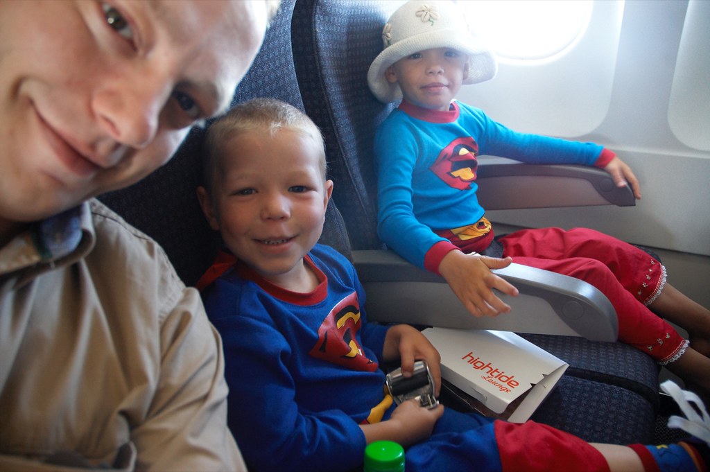 Flying Emirates Business Class With Kids