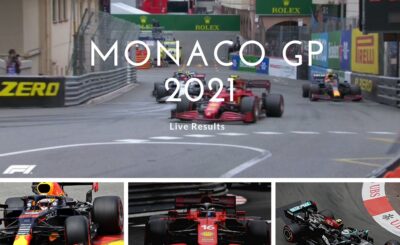 Formula 1 Monaco GP 2021 Live Results