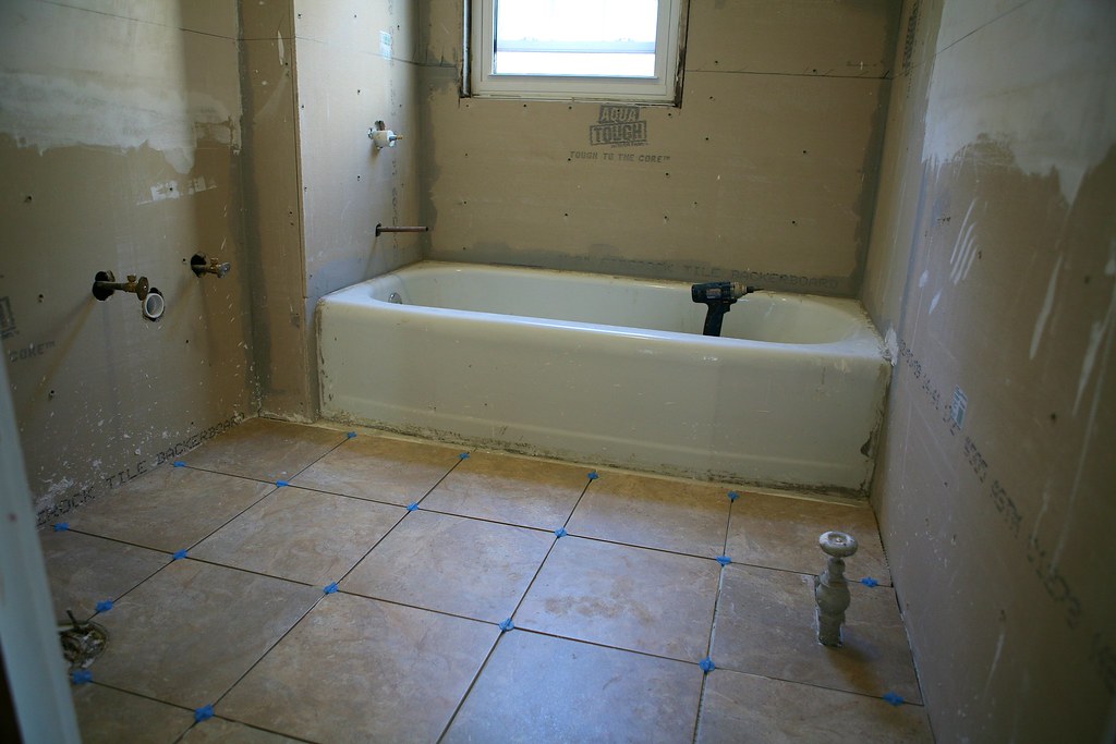 How To: Remodel A Bathroom – Flooring?